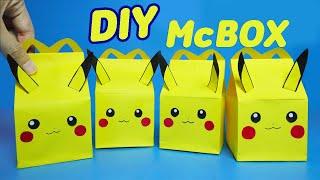 How to Make a Happy Meal Box from Paper - Step by Step