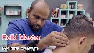 The Legend Reiki Master Head Massage with Finger and Neck Crack In Jamshetpur