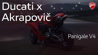 Equip your Panigale V4 with Akrapovič and Ducati