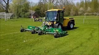 Multihog Tractor with Wide Area Mower