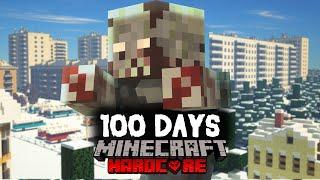 I Spent 100 Days in a Frozen Zombie Apocalypse in Minecraft