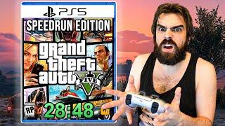 World First PS5 GTA 5 Speedrun After 9000 Hrs Of PC Speedrun Experience