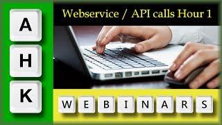 AutoHotkey Webinar 06/2017 Hour 1-Web services / API calls with AutoHotkey