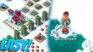 Boom Beach How to Unlock Everspark as a Low Level! (War Factory Tutorial)