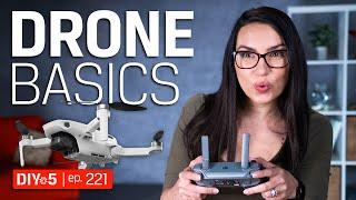 Drone photography basics - choosing a drone for photography - DIY in 5 Ep 221