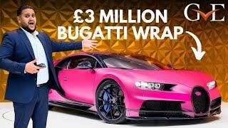 Wrapping a £3 Million Bugatti Chiron | GVE London Behind the Scenes