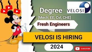 Velosi Asset Integrity LtdPost: Trainee Engineer Qualification:|Degree#Velosi