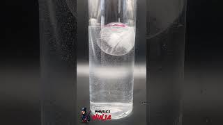 Melting Ice Problem  #physicsninja  #scienceexperiment