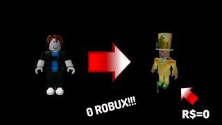 How to make 0 ROBUX Avatar in ROBLOX