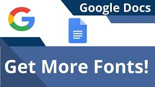 Add More Fonts to Your Google Docs and Slides