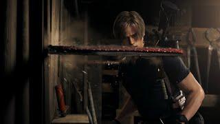 Resident Evil 4 (2023) | 4K | Cutscenes | Chainsaw Sisters