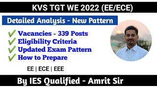 KVS TGT (Work Experience) Electrical/Electronics || Eligibility | Syllabus | New Pattern | Strategy