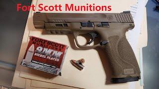 Fort Scott Munitions/ 9 mm 115 grain TUI Test