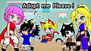 No one Adopted Him But.. || Naruto || My AU || Gacha Life || Gacha Club