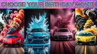 Choose Your Birthday Month & See Your Dream Cars | Unique Dream Cars | Gift |