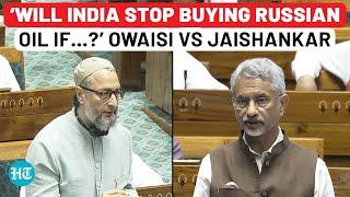 Jaishankar Sets The Record Straight After Owaisi’s Query On Indians Stuck In Russia | Watch