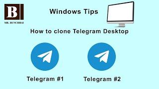 (1) How to clone Telegram Desktop​ | How to get 2 or more telegram apps in PC