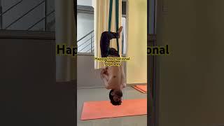 #yoga #internationalyogaday #yogaday #rishikesh #heal #travel #love #health #lifestyle #aerialyoga