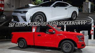 Whipple 4x4 F150 takes on Nasty 6th Gen, 800HP GTR, Hayabusa, 750hp X Drive M340, 700HP ZL1 +More