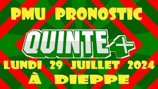 Pmu Pronostic Quinté+ du Jour, Lundi 29 Juillet 2024 à Dieppe : PRIX TOYOTA TOYS MOTORS