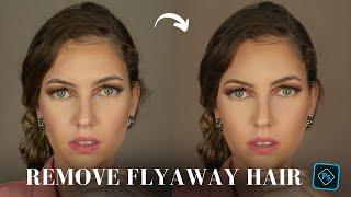 How to Remove Flyaway Hairs in Photoshop 2024 Tutorial