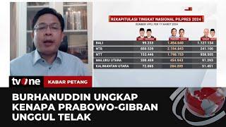 Analisis Pakar Soal Prabowo-Gibran Unggul di 31 Provinsi | Kabar Petang tvOne