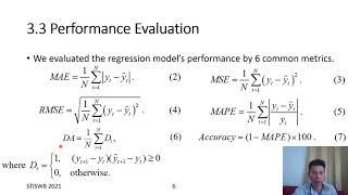 A Study of Stock Market Price Prediction Using Machine Learning Method