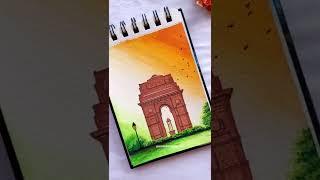 Republic Day Drawing #shorts #youtubeshorts