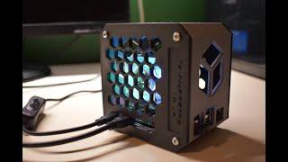 3D Printed Raspberry Pi Desktop Tower Case + Cooler
