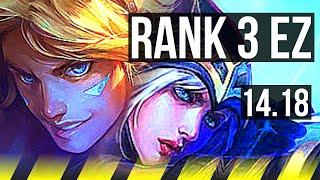 EZREAL & Poppy vs ASHE & Milio (ADC) | Rank 3 Ez, Rank 8, 11/3/11 | NA Challenger | 14.18