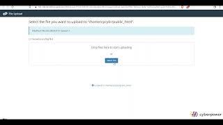 How to Upload a File in cPanel - Voxfor