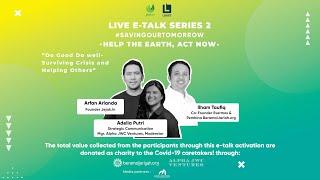 Jejak.in Live E-Talk Series 2 - Do Good Do Well - Surviving Crisis and Helping Others