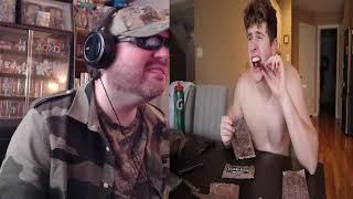 Eating Only Military Food For The Whole Day! (Tommy Winkler) - Reaction! (BBT Reupload)