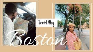 Exploring Boston with my boo Travel VLOG | CrystalOTv