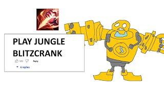 JUNGLE BLITZCRANK IS A TERRIBLE STRATEGY (LITERALLY REMOVED)