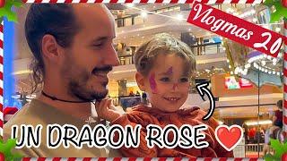  VLOGMAS #20 - Christmas in Montreal: Rides, Train and Dragon Makeup  - FAMILLE NOMADE