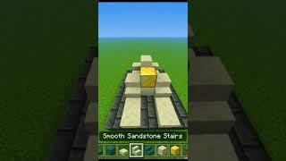 How to Build Sphinx Statue in Minecraft #shorts