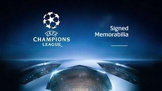 Official UEFA Champions League Signed Memorabilia!