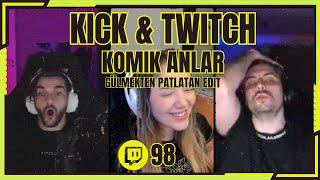 "Gülmekten Patlatan Edit" Kick & Twitch Komik Anlar #98 | The Pally