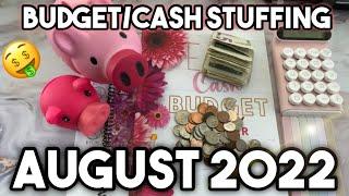 BUDGET WITH ME PAYCHECK TO PAYCHECK 2022,  EASY BUDGETING FOR BEGINNERS, AUGUST 2022 WEEK 1&2