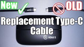 How to Fix Elgato HD60S & HD60S+ USB 3.0 Type-C Replacement Cable