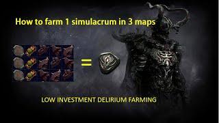 How to farm a simulacrum in 3 maps (Expedition league)