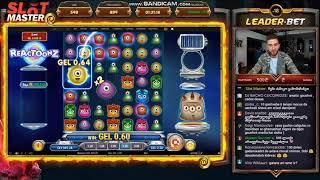 SlotMaster'ის ზედიზედ 4-ბონუსი "Reactoonz'ზში"