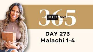 Day 273 Malachi 1-4| Daily One Year Bible Study | Audio Bible Reading with Commentary