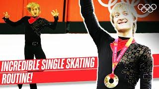 Evgeni Plushenko's Incredible Single Skating Routine at Torino 2006!  