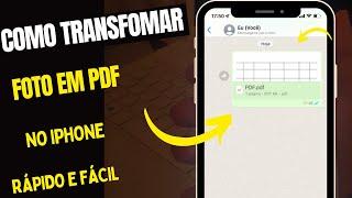 COMO TRANSFORMAR FOTO EM PDF NO IPHONE #EntendendoiPhone #DicasParaiPhone #tutoriais #pdf #iphone
