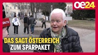 Das sagt Österreich zum Sparpaket