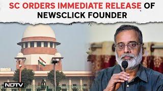Prabir Purkayastha NewsClick | "Arrest Void": SC Orders Immediate Release Of NewsClick Founder