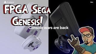 Mega SG Analogue FPGA HD Sega Genesis Announced! Play Master System, Sega CD, Mark III & More!