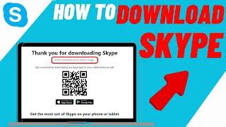How To Download/Install Skype On Laptop/Desktop/PC - IN 2 MINUTES